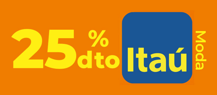 25% OFF ITAÚ
