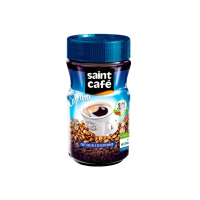Café Descafeinado Frasco Saint 100g Café Saint Descafeinado 100gr