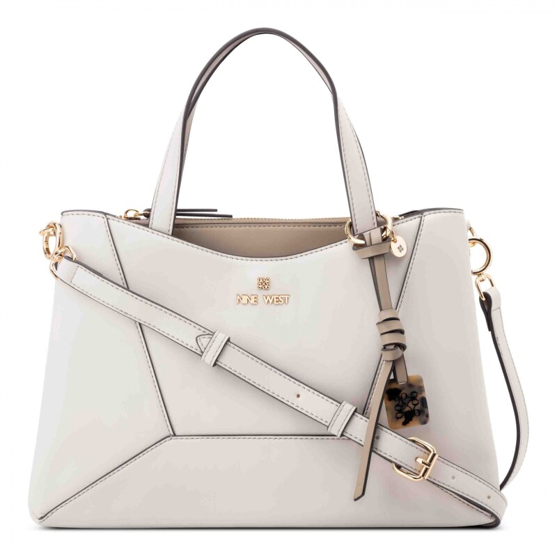 Cartera satchel Zoey Milk/pumice