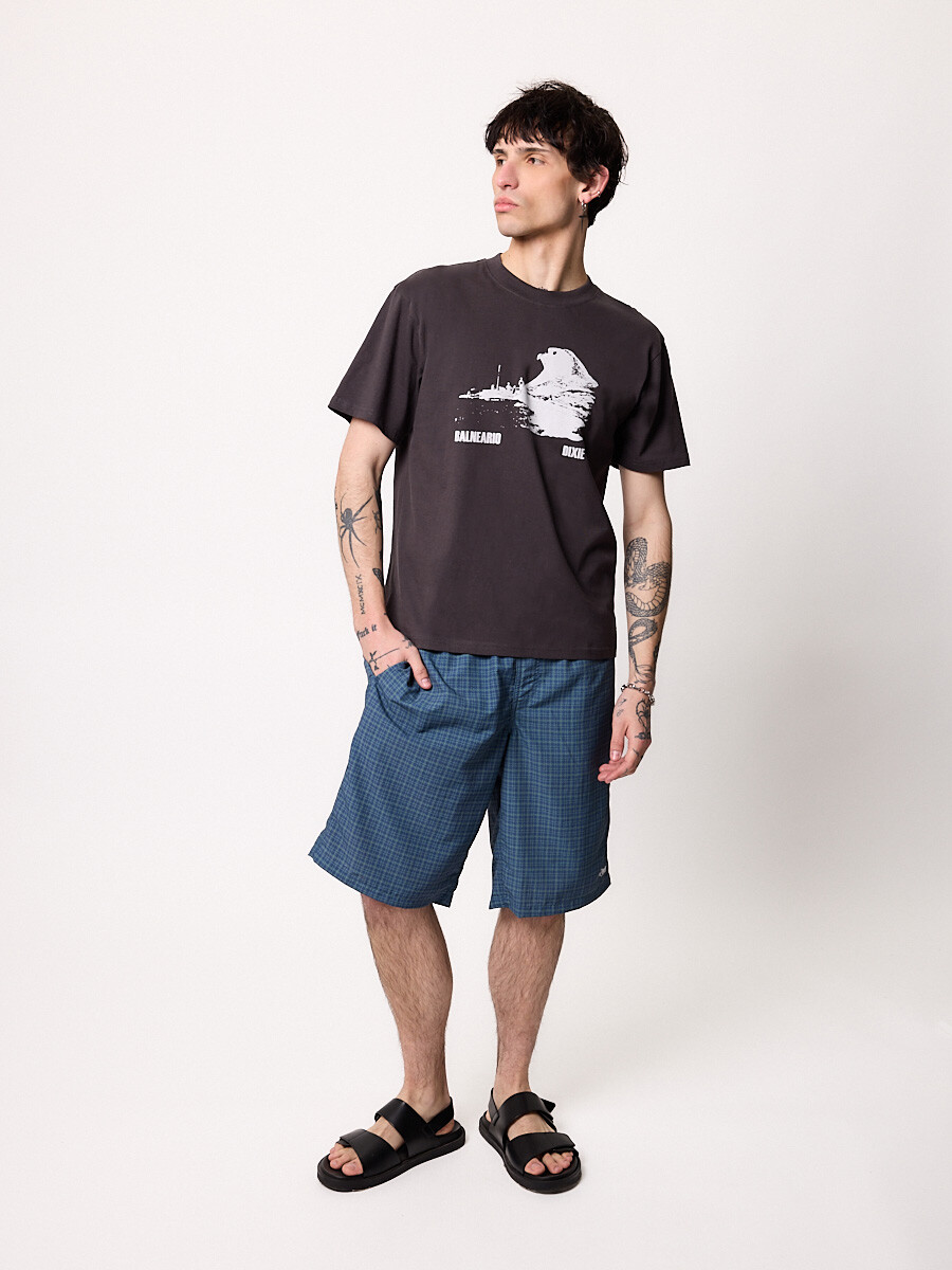 T-SHIRT M/C AGUILA DIXIE Gris Oscuro