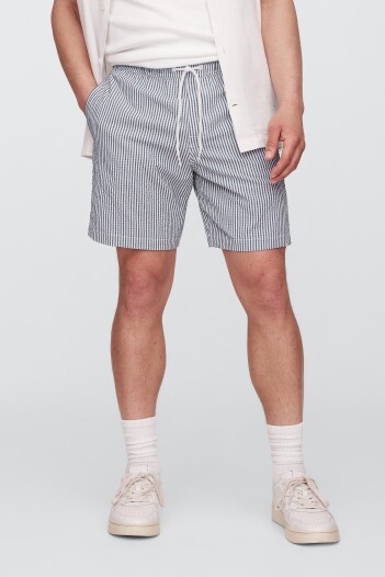 Traje De Baño Hombre Blue Stripe