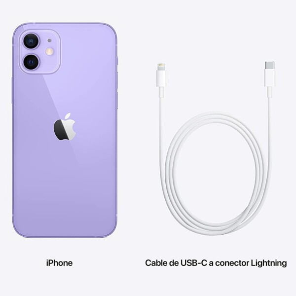 Iphone 12 4/128 Gb 5g + regalo VIOLETA