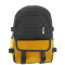 Mochila Miss Carol NAMASTE materiales y colores combinados Amarillo