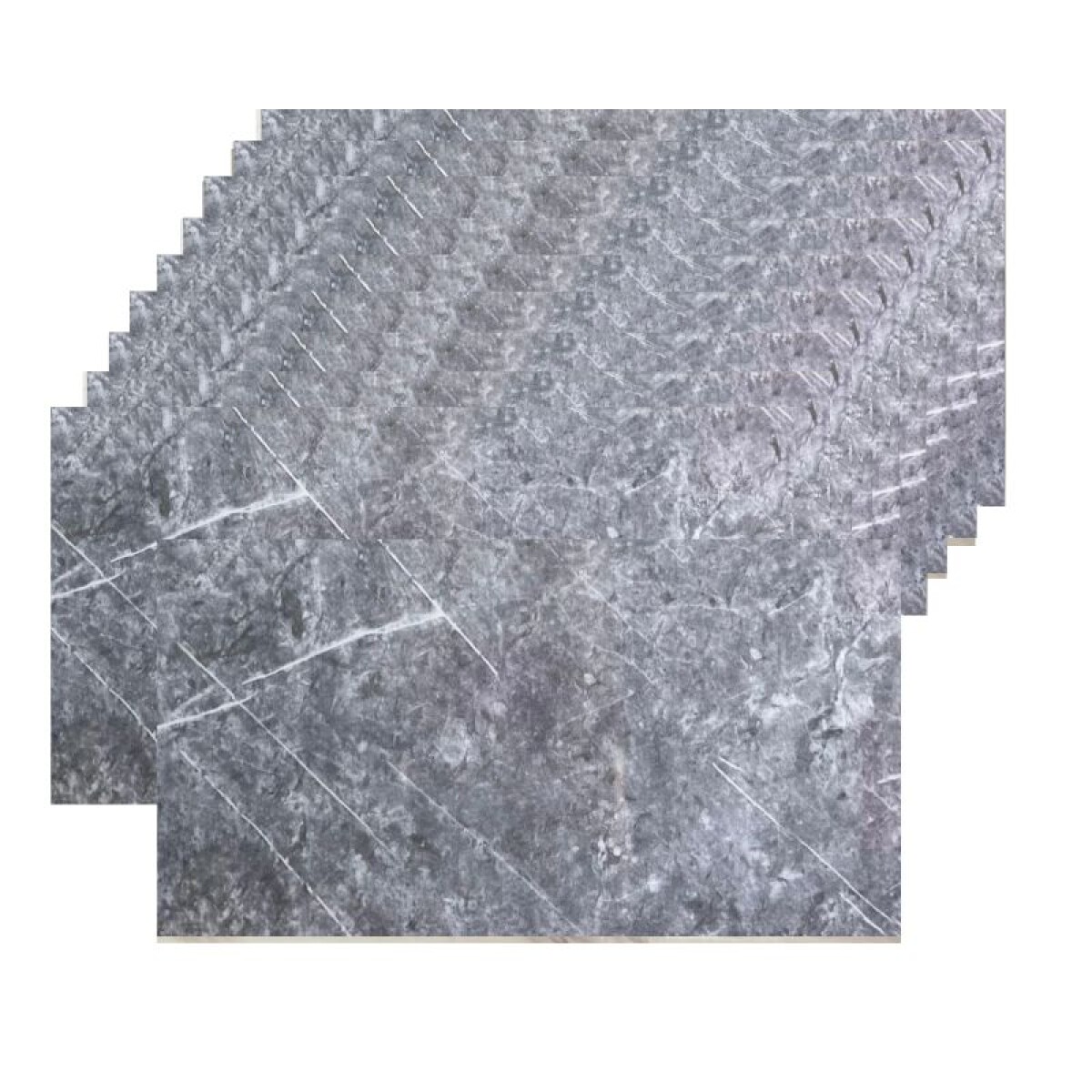 REVESTIMIENTO ADHESIVO PLACA 60 X 30 CM - GRIS MARMOLADO YP-30 X 10 