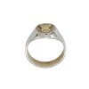 Anillo Profesión Constructor-Plata y Oro-Sin Piedra-AP5012 Sinpiedra