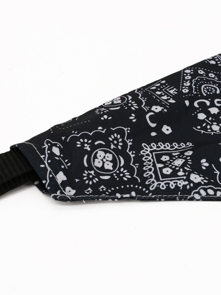 COLLAR BANDANA HASTA 17 KG NEGRO