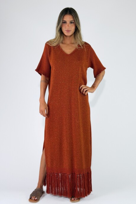 VESTIDO LUNARA Terracota