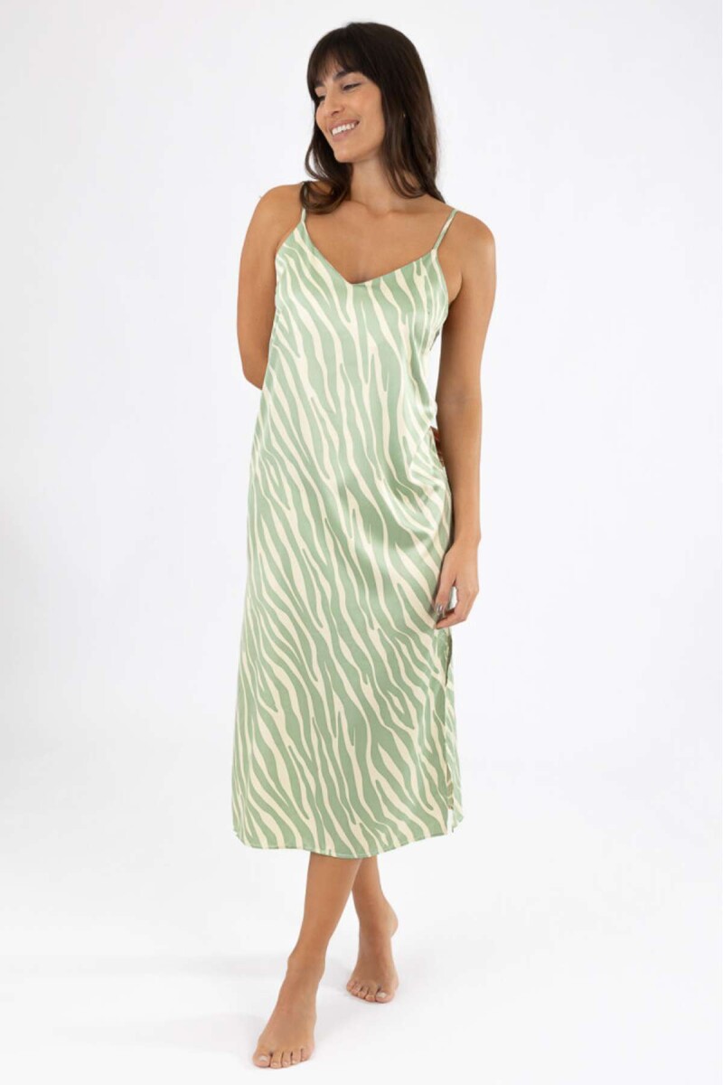 Camison zebra - Verde claro 