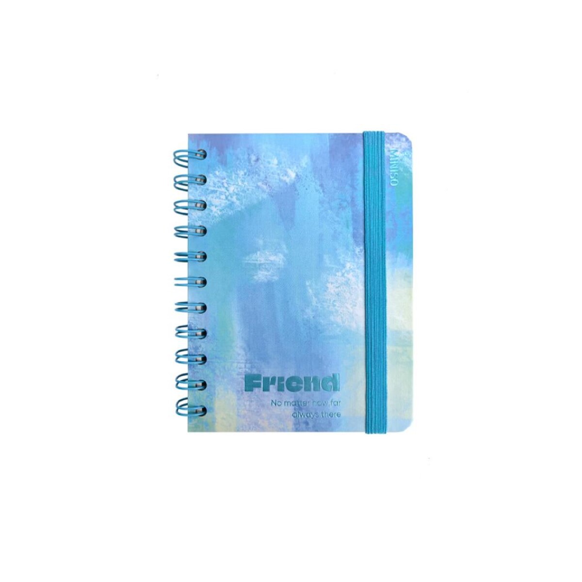 Cuaderno pastel A5 - celeste 