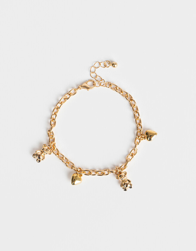 Pulseras Flexibles Multi dijes Pulsera Flexible Multidijes - Dorado