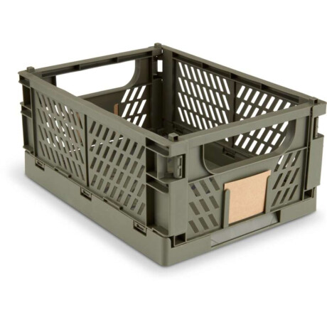 Cesta Milas W25Xl34Xh15 Plegable Verde