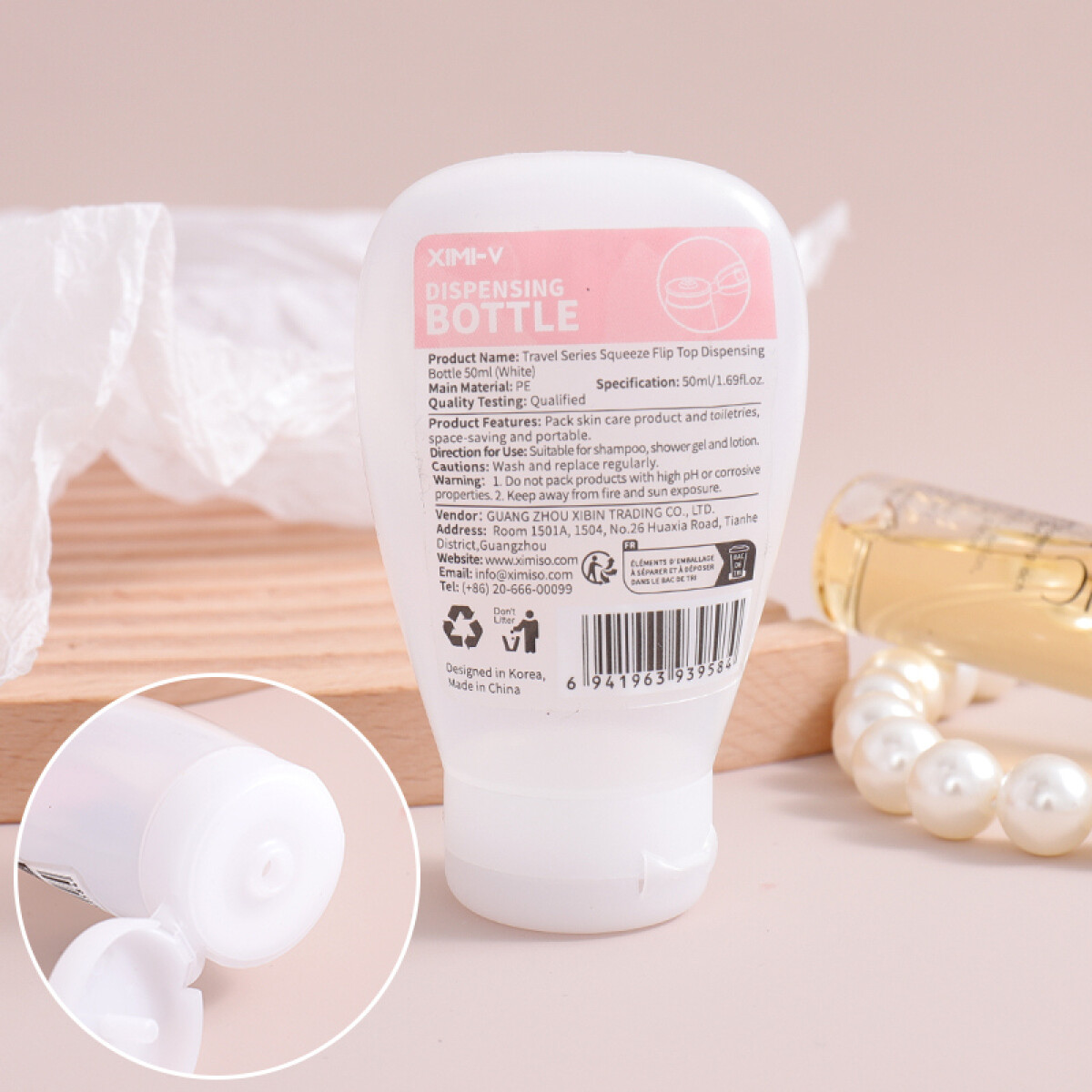 Botellita De Viaje Squeeze - 50ml 