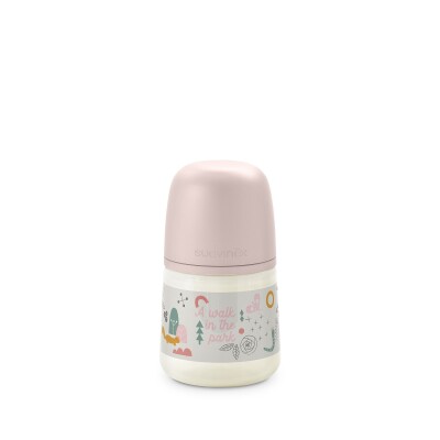 Mamadera Suavinex 150ml Anatómica 0-6m Flujo M Rosa Mamadera Suavinex 150ml Anatómica 0-6m Flujo M Rosa