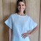 Remera Clavel Blanco