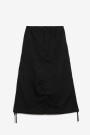 FALDA LARGA W' CARGO Negro