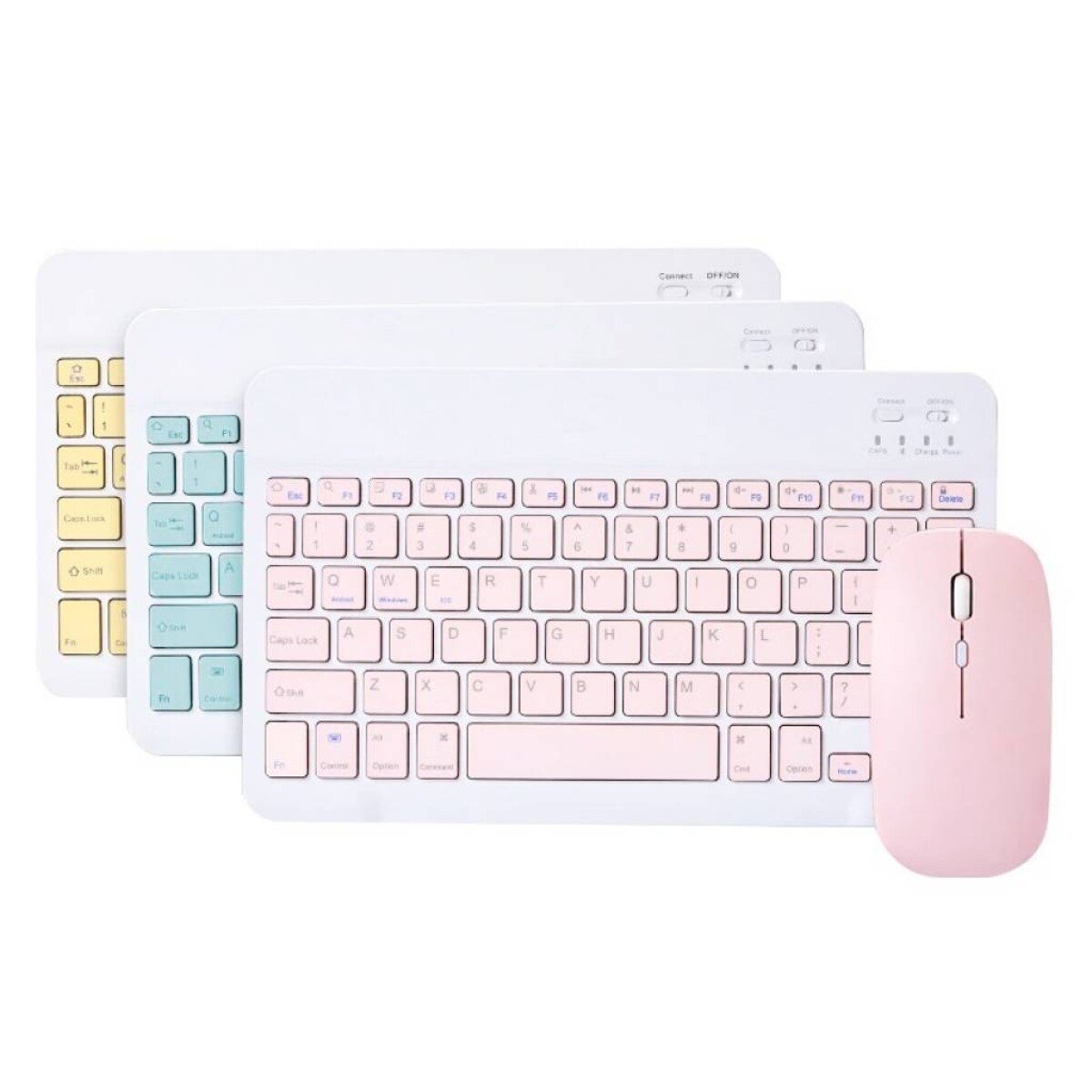 Combo Teclado+ Mouse Bluetooth Recargable 