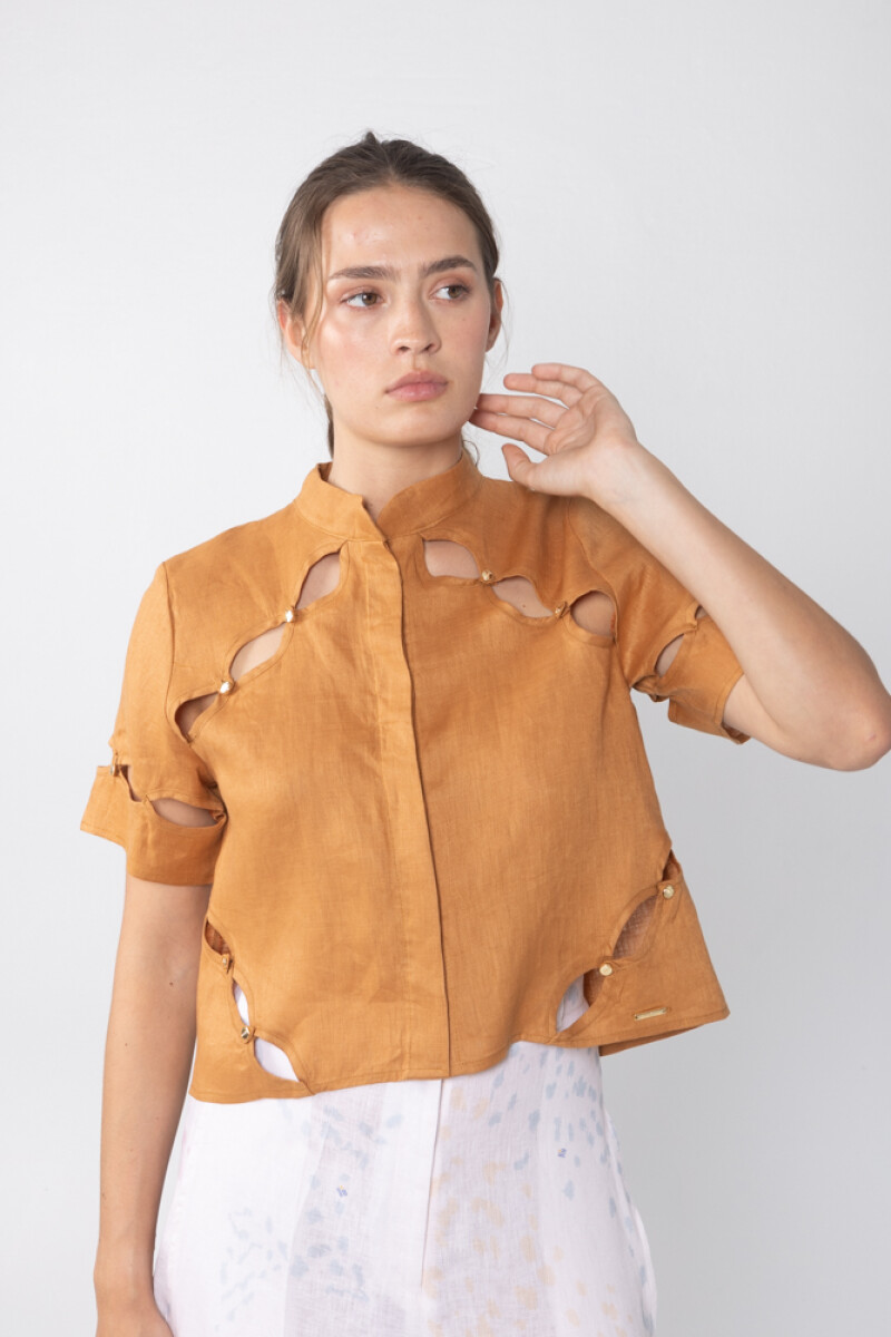 PRE VENTA Blusa Aura Camel