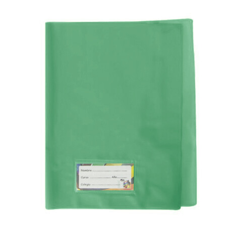 Forro PVC Cuaderno (Unidad) Verde