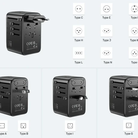 Cargador / Adaptador Universal Unitek 100W 001