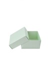 Caja Cuadrada 8x8x4,5 cm VERDE AGUA