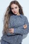 SWEATER CREW Gris Melange