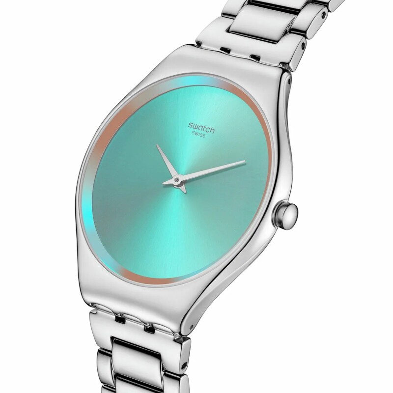Reloj Swatch SYXS155G The Glow of Irony de Acero Plateado