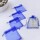 Pack x 200 - Bolsas organza 8x11 cm AZUL