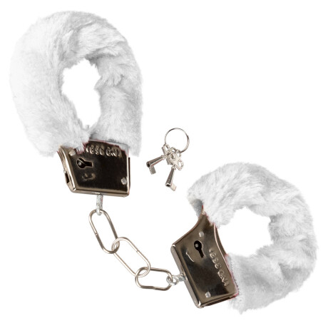 Esposas Playful Furry Cuffs Blanco Esposas Playful Furry Cuffs Blanco