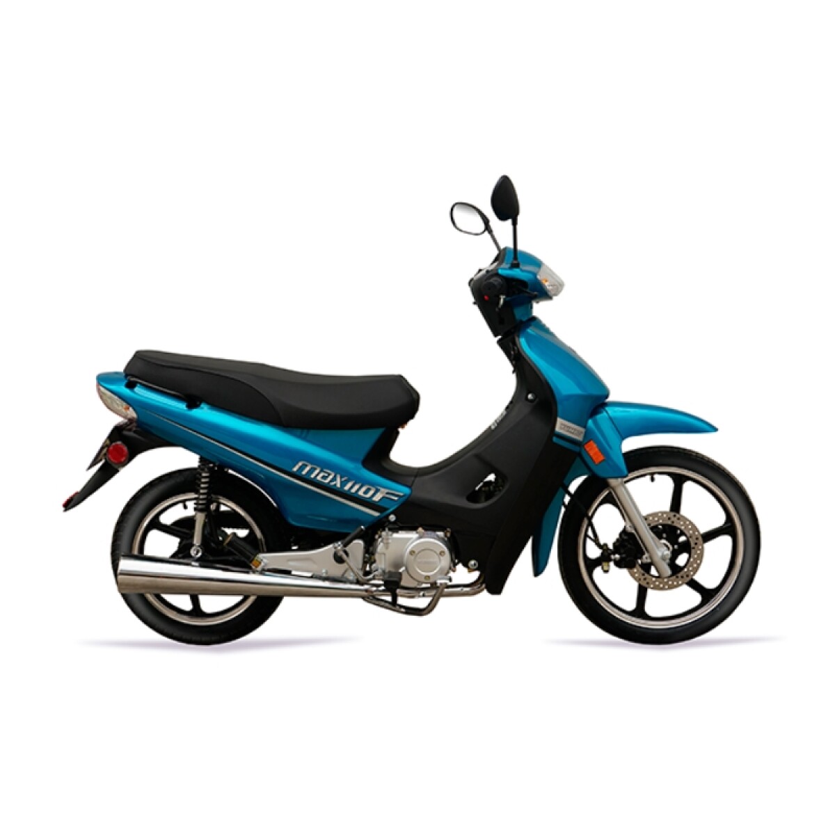 Moto Yumbo Cub Max110 F Llanta De Aleacion - Celeste (ce) 