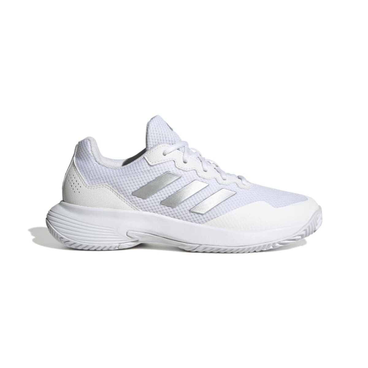 Championes Adidas GameCourt 2 de Mujer HQ8476 - Blanco-plata 