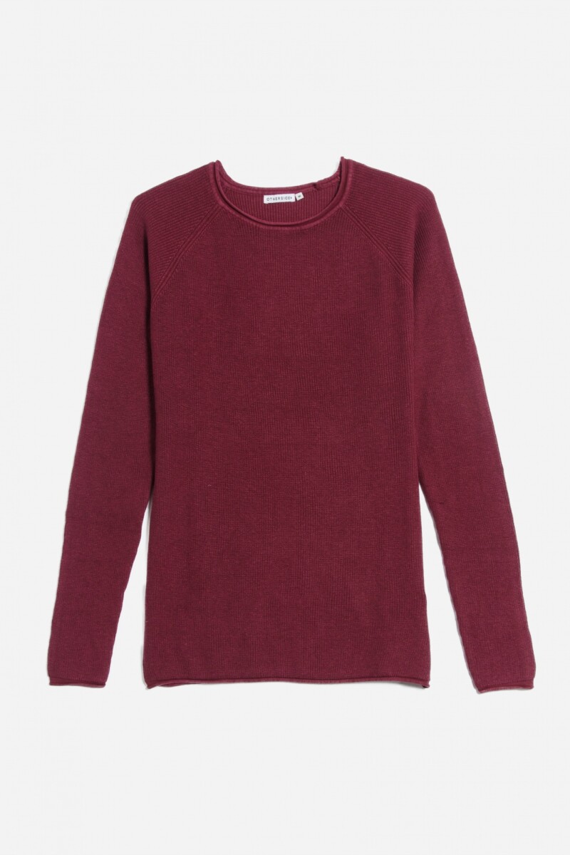 Sweater manga ranglán - Marron 