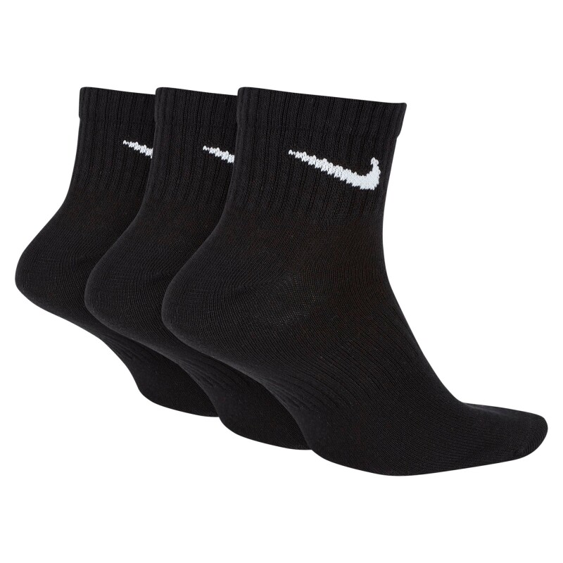 Medias Everyday Lightweight 3-Pack Unisex Negro