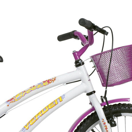 Bicicleta Verden Rod 20 Urbana Juvenil C/ Canasto Rosa