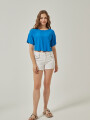 Blusa Hongse Azul Electrico