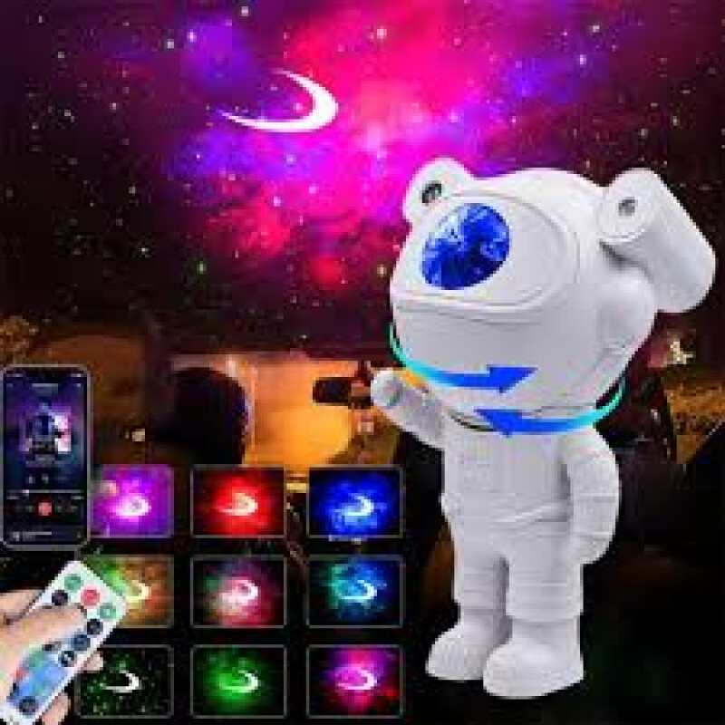 Lampara proyector Astronauta Con Bluetooth Lampara proyector Astronauta Con Bluetooth