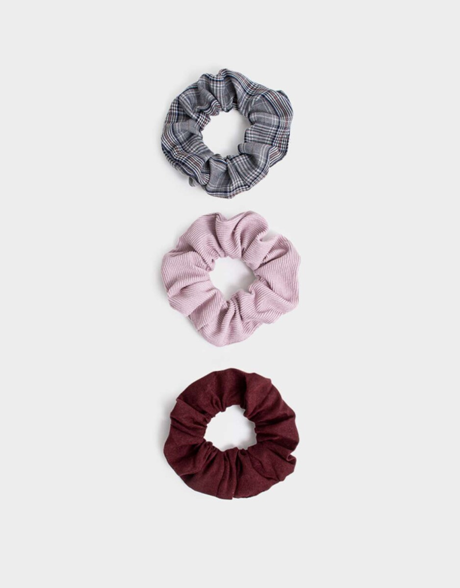 Scrunchie - Combinacion Multicolor 