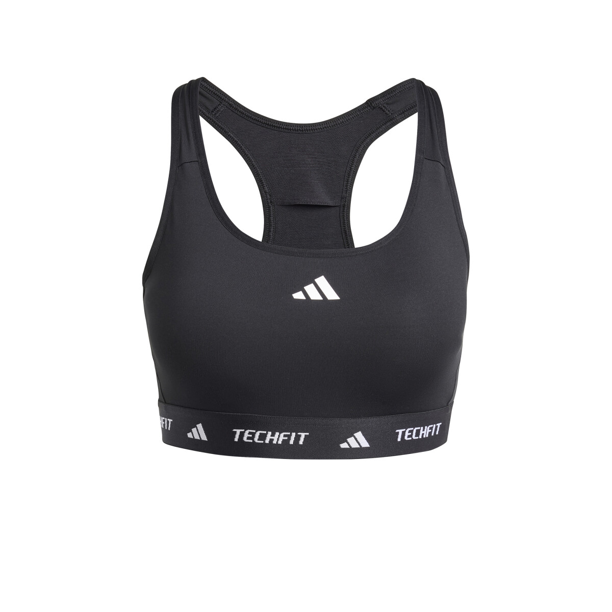 Top Deportivo adidas Techfit - Black - Black 