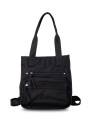 MOCHILA CARTERA CRETA NEGRO