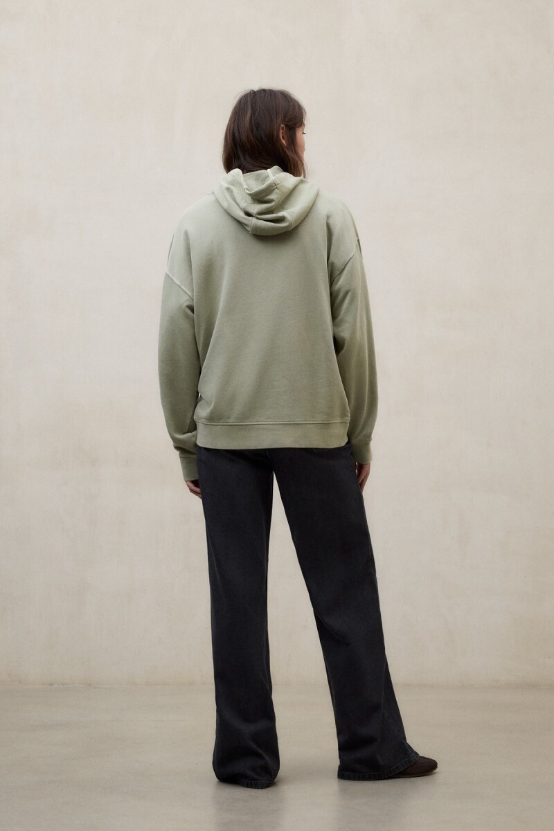 HOODIE BIANCA Salvia