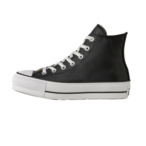 CONVERSE CHUCK TAYLOR ECO CUERO PLATAFORMA Black