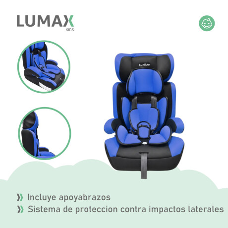 Silla para Auto Booster 3 en 1 Next Generation Lumax Kids Azul