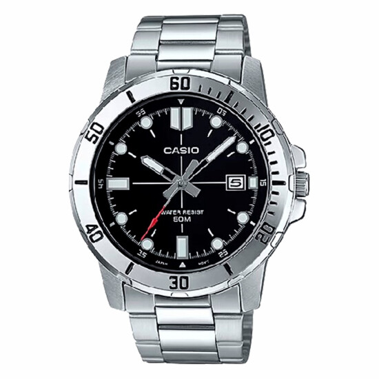 Reloj CASIO MTPVD01-1EVUDF Acero Plateado Esfera 45mm 0