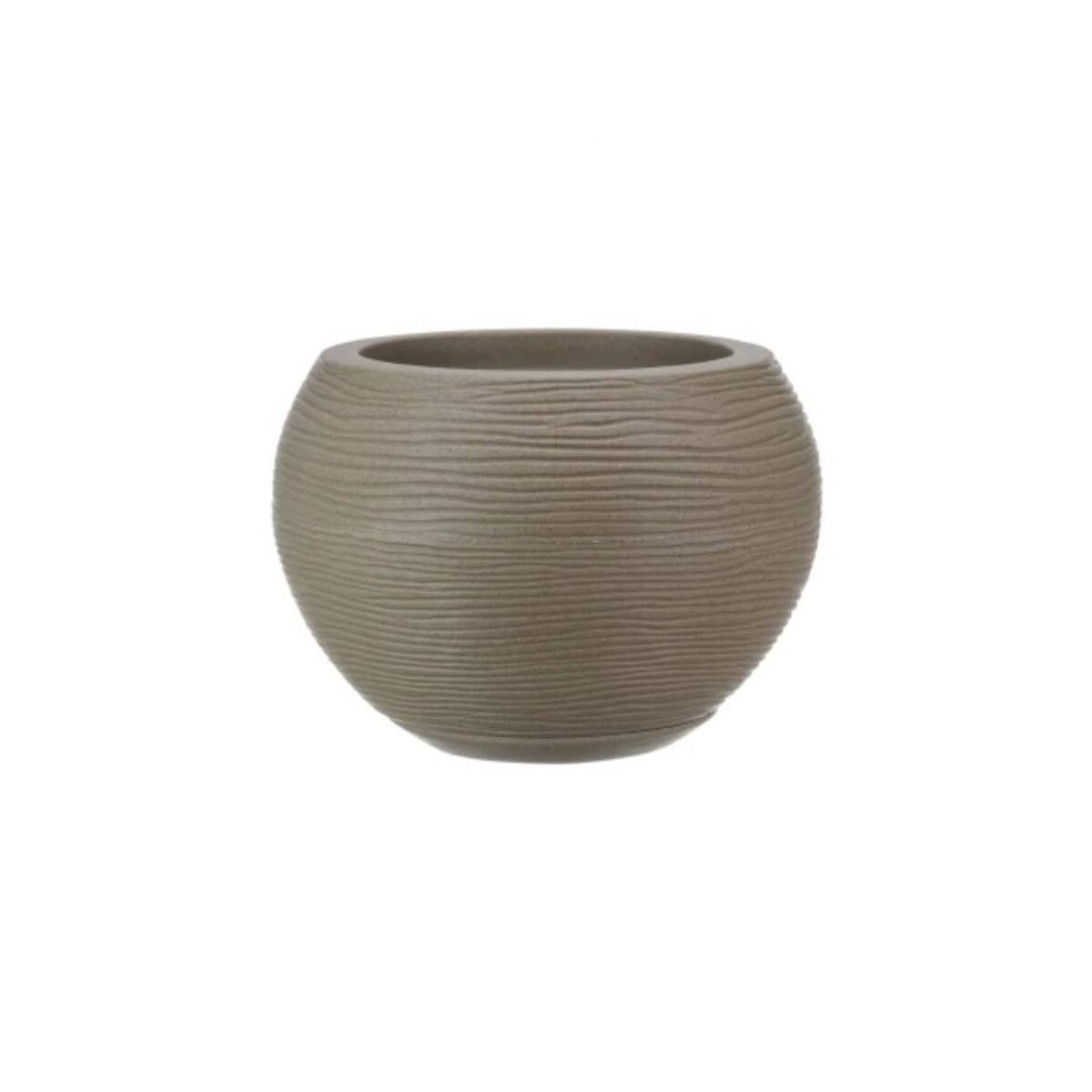MACETA 27X24CM FLORENCA SISAL EFECTO PIEDRA - BEIGE 