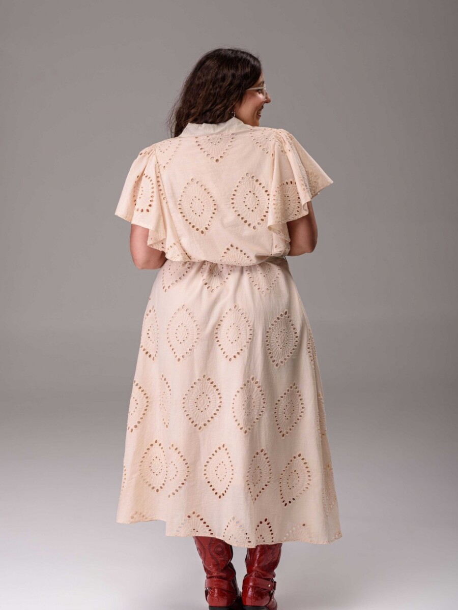 Vestido Magnolia Beige
