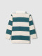 Polo Rayas Verde