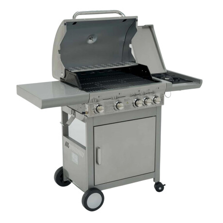 Parrilla Barbacoa a Gas Fire King Grill KYQ43S Con Hornalla Lateral