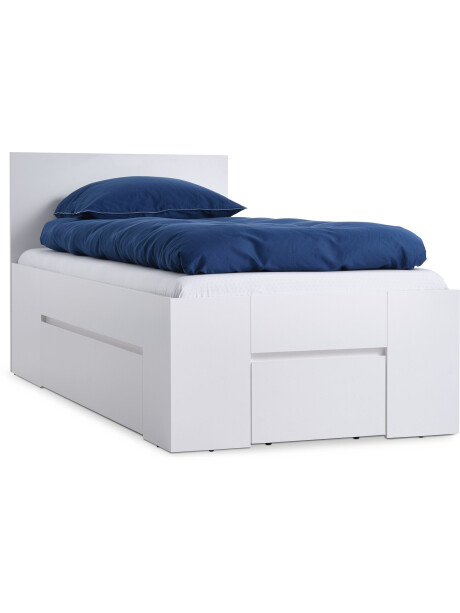 Estructura cama 90x200 LIMFJORDEN 3 cajones blanco Estructura cama 90x200 LIMFJORDEN 3 cajones blanco