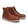 Botas Mid Lace Up Hombre Medium Brown Full Grain