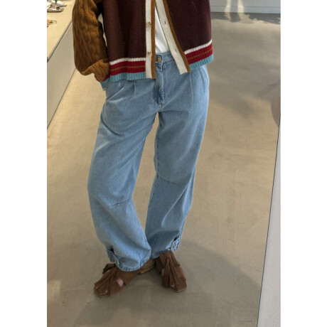 Pre Venta Jean Gaucho Cool Celeste