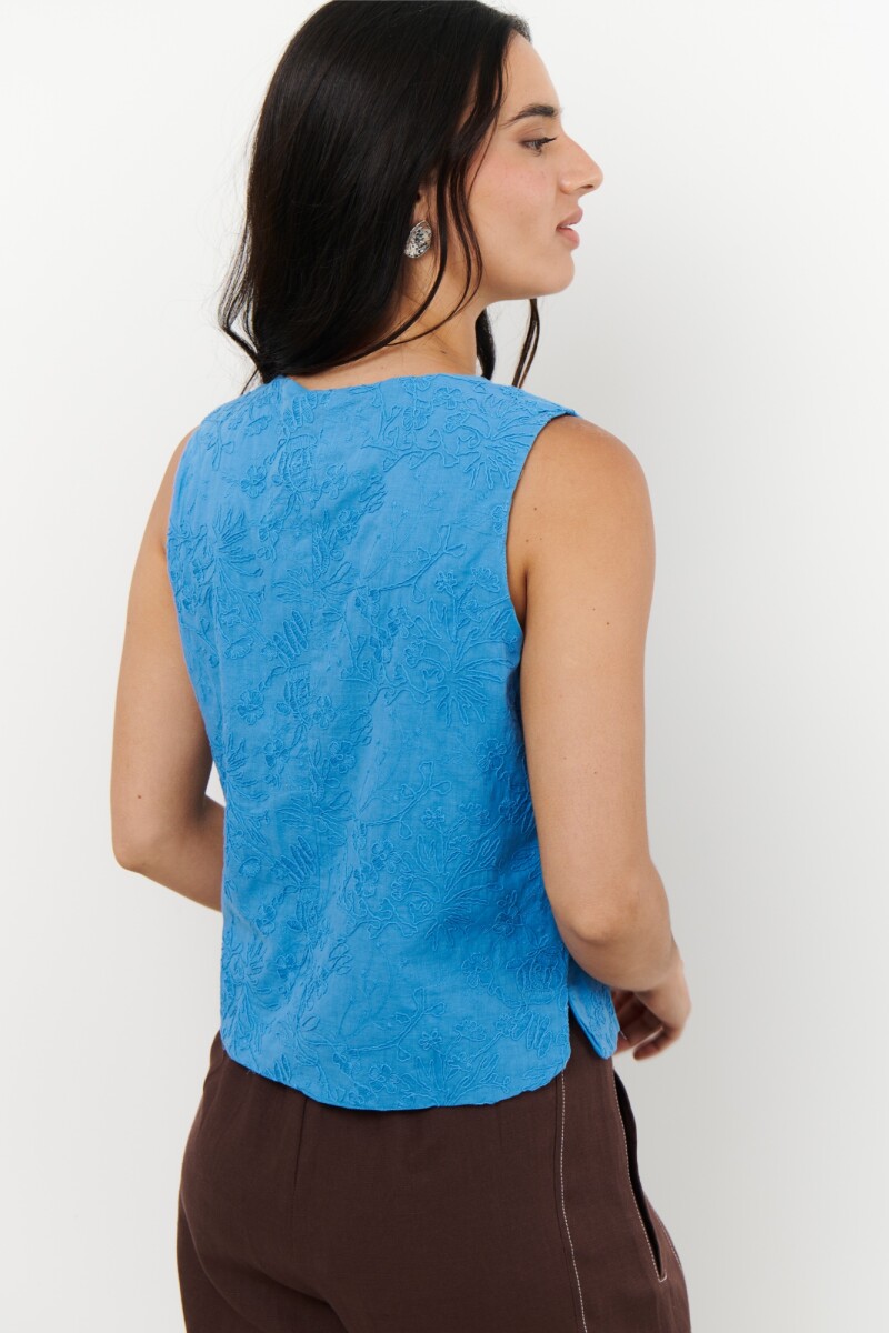 TOP AMELIA AZUL